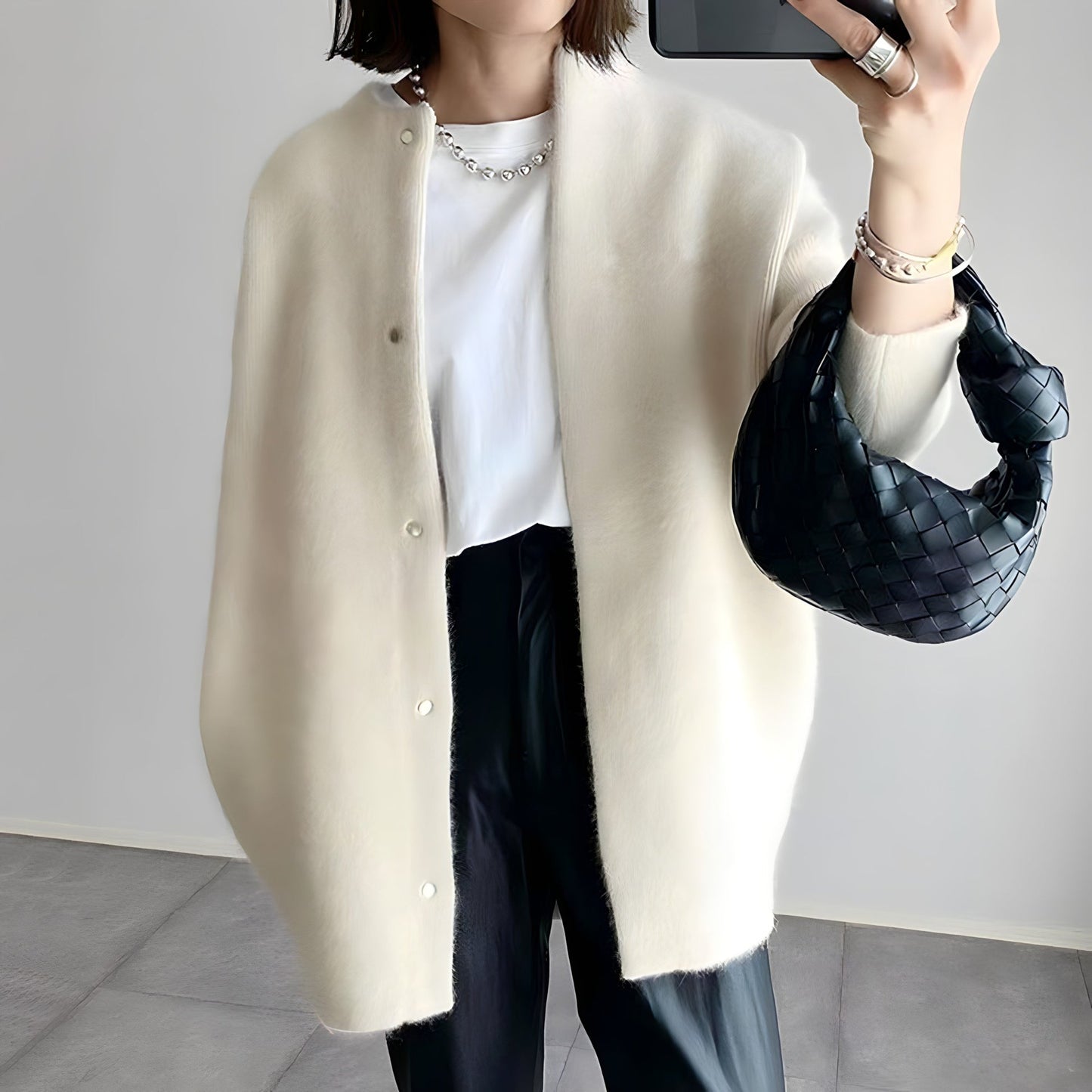 Mylene | Kardigan Całoroczny