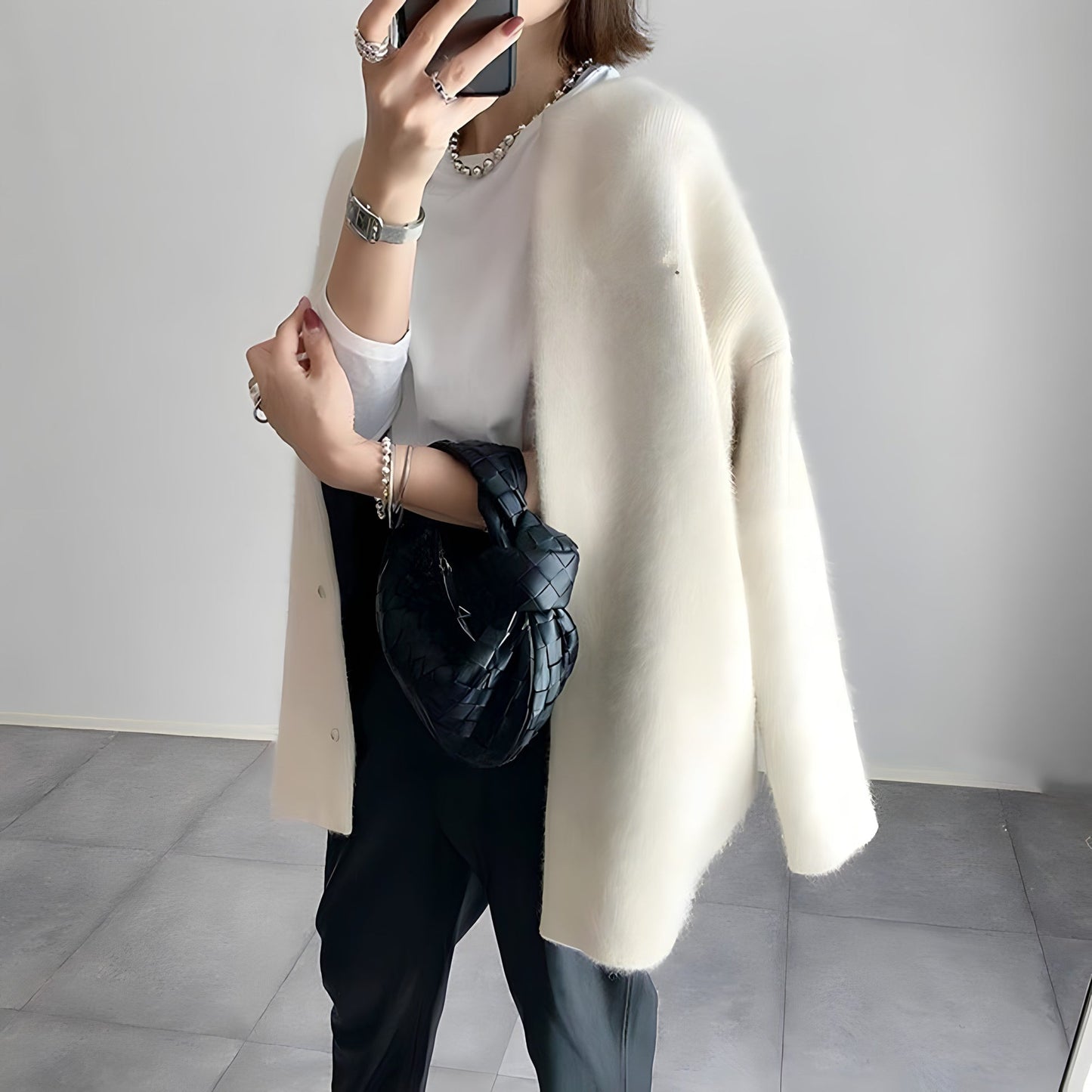 Mylene | Kardigan Całoroczny