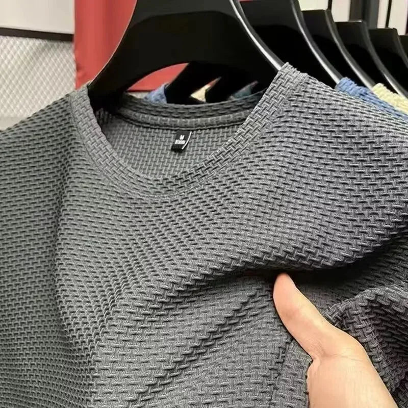 Alvo - Kortärmad t-shirt i siden och för män