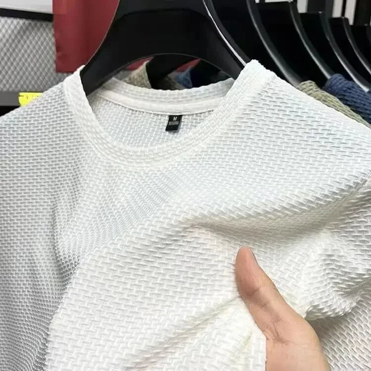 Alvo - Kortärmad t-shirt i siden och för män